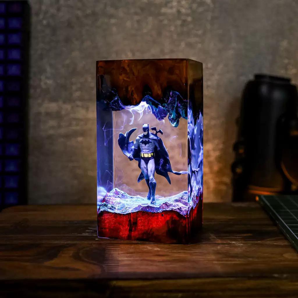 Dark Knight Resin Lamp