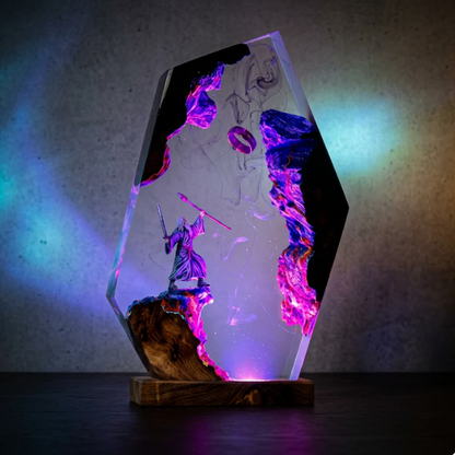 LOTR Resin Lamps