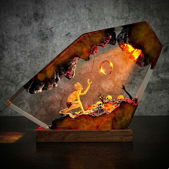LOTR Resin Lamps