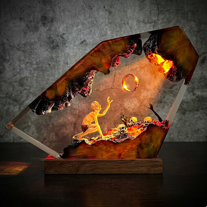 LOTR Resin Lamps
