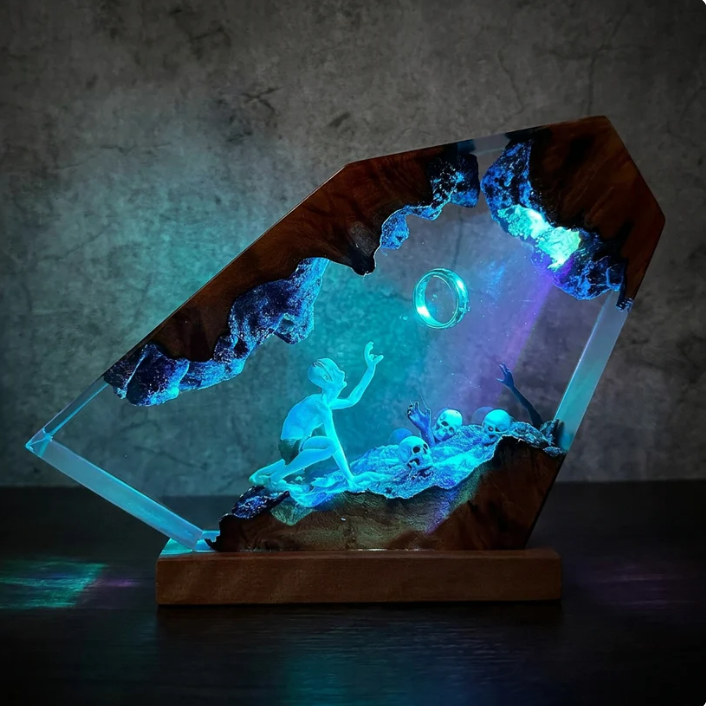 LOTR Resin Lamps