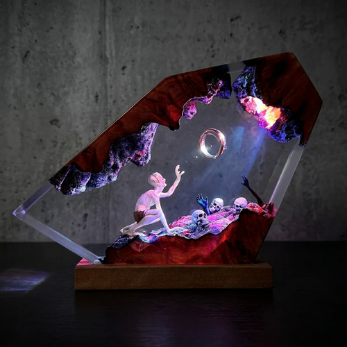 LOTR Resin Lamps