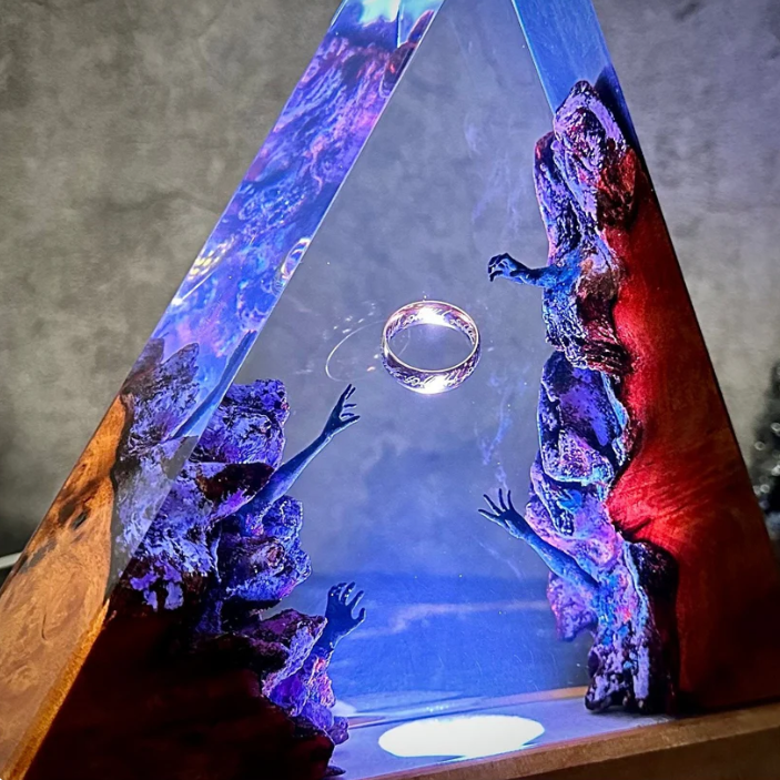 LOTR Resin Lamps