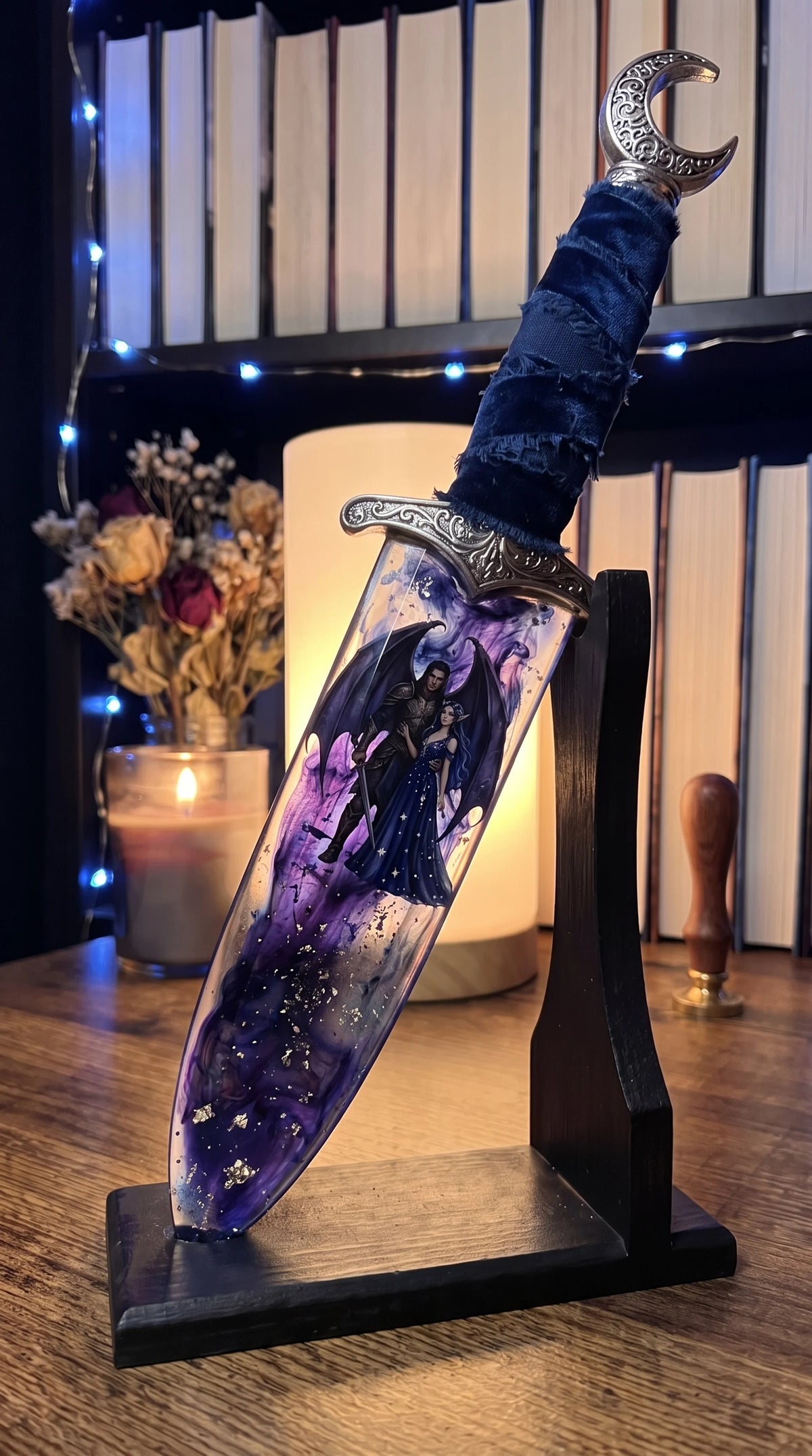 Bookish Resin Daggers