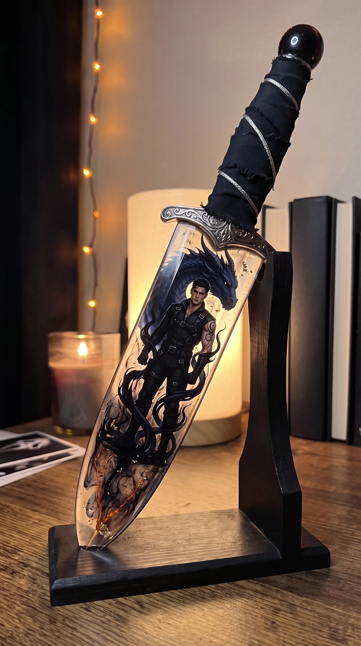 Bookish Resin Daggers