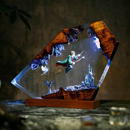 Harry Potter Resin Lamp